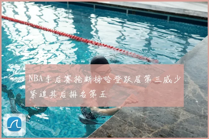 NBA季后赛抢断榜哈登跃居第三威少紧追其后排名第五